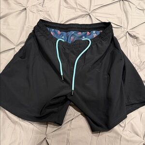 Men's Black Swim Shorts